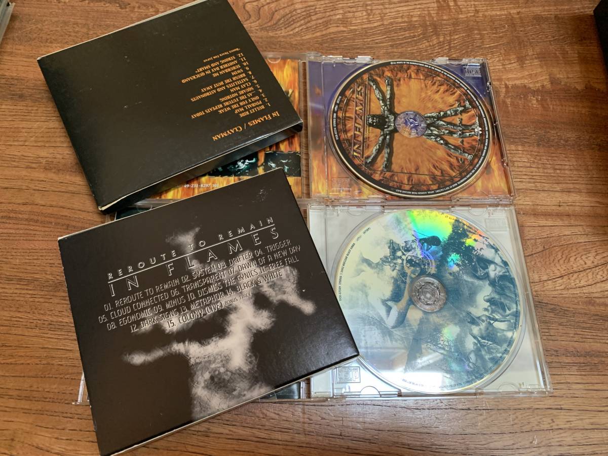 国内盤CD２枚 イン・フレイムス/In Flames リルート・トゥ・リメイン/クレイマン_画像2