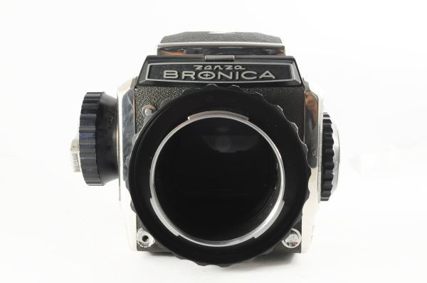 ★美品★ゼンザブロニカ ZENZA BRONICA S2 前期/ NIKKOR-P 200mm F4 清潔感溢れる綺麗な外観！カビ、クモリなく綺麗な光学！1118_画像6