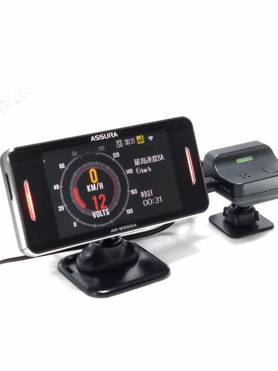 セルスター AR-W55GA GPS レーダー探知機 - レーダー探知機