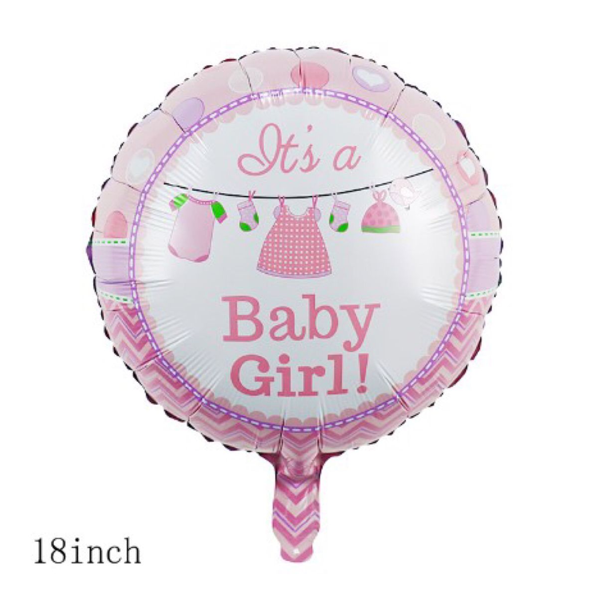 ベビーバルーン　女の子赤ちゃんセット　誕生日　ベビーシャワー
