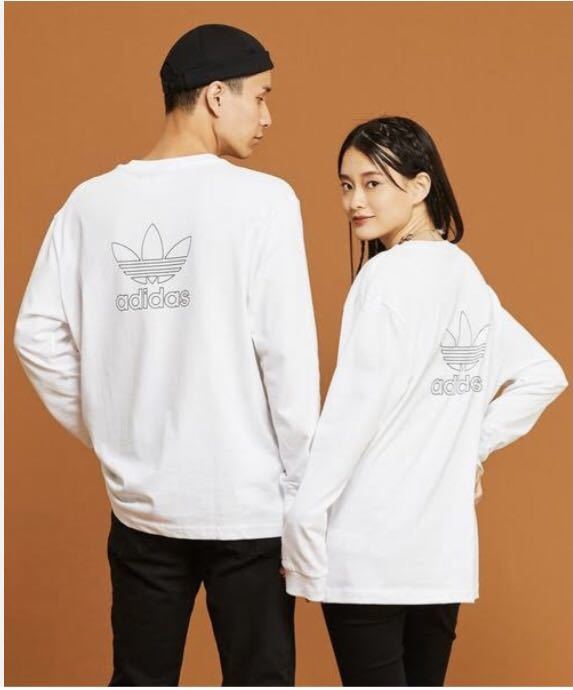 ☆adidas originalsアディダスオリジナルス☆トレフォイル長袖TシャツロングTシャツロンT