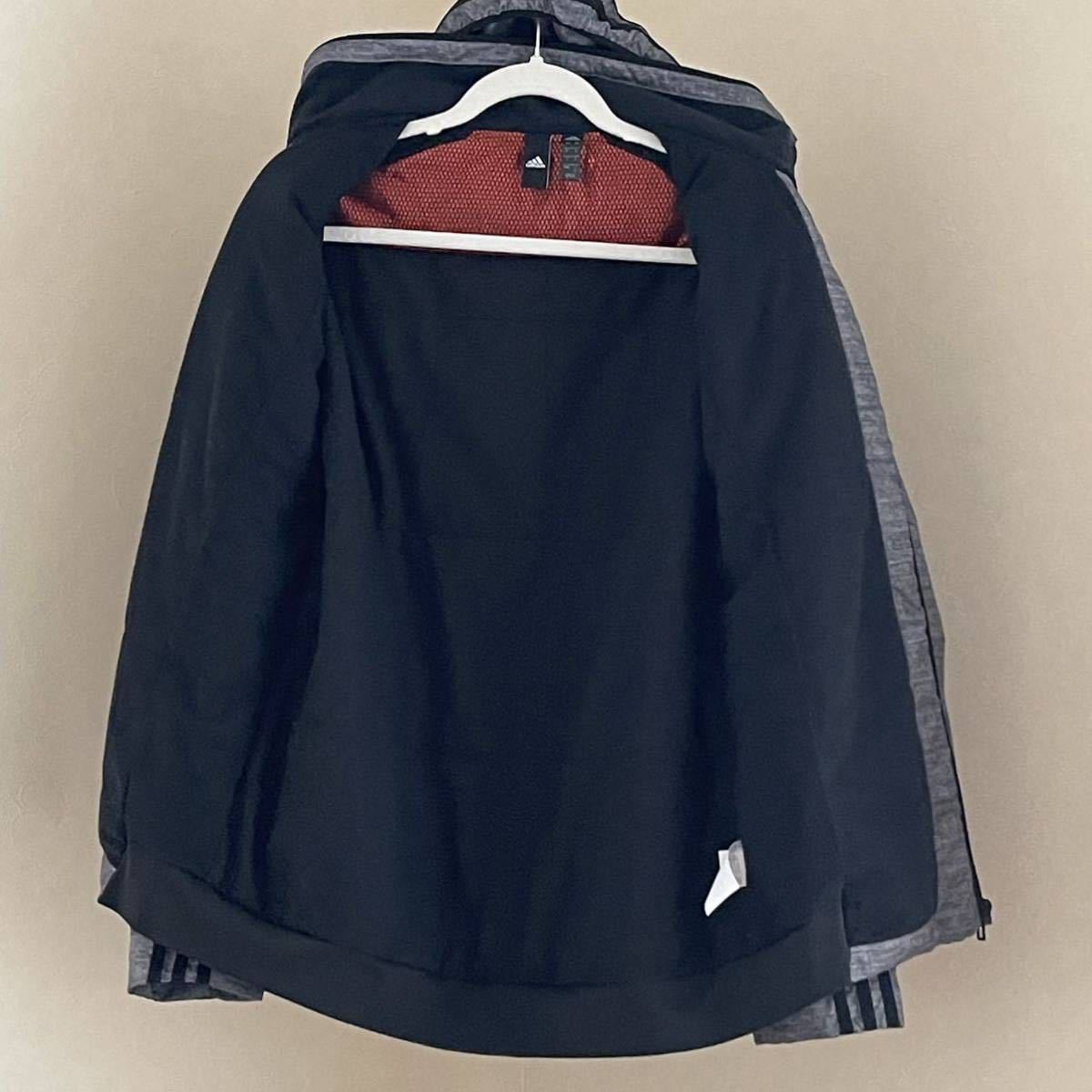 から厳選した 中綿 adidas(アディダス)メンズ 超美品 ジャケット M パーカー アディダス