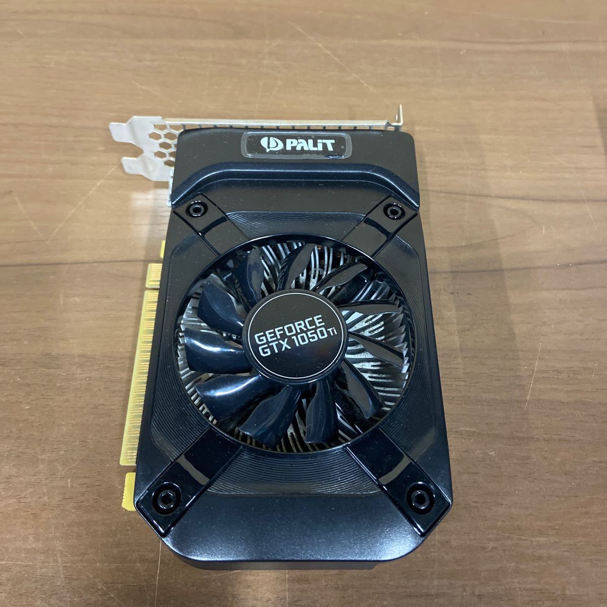 UTt391 Palit GeForce 1050 Ti StormX(NE5105T018G1-1070F) GTX1050Ti/4GB 現状品_画像1