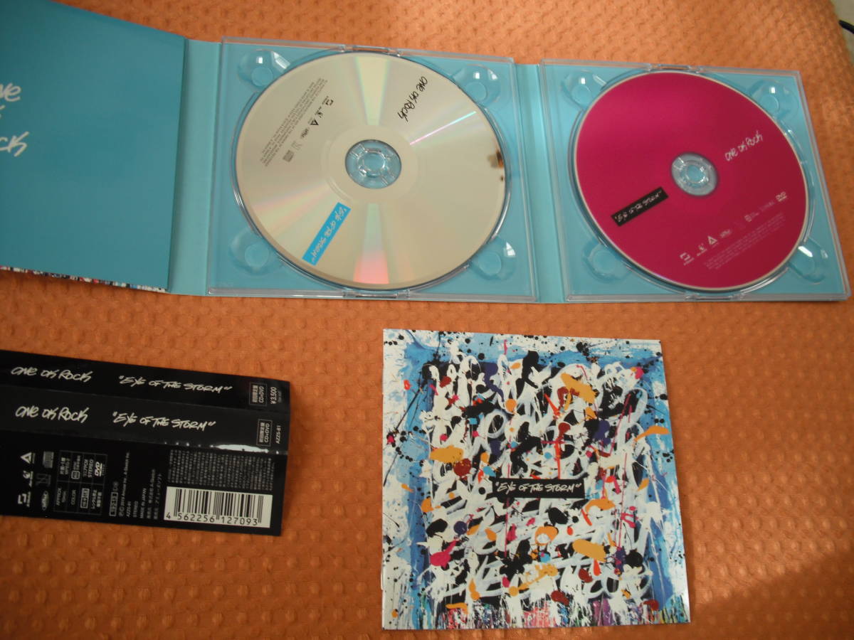 初回限定盤：ONE OK ROCK「”Eye oF THE STORM"」帯付き_画像4