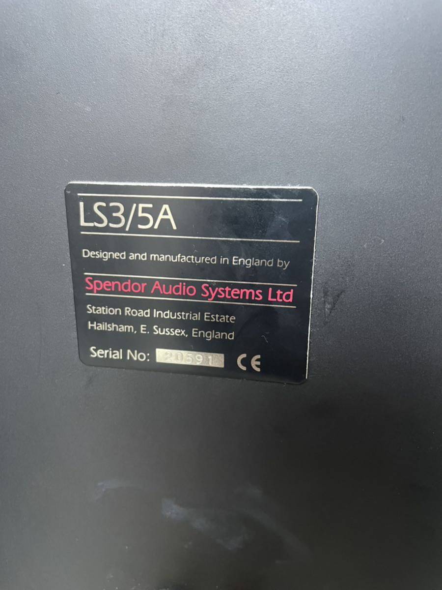 Spendor/スペンドール スピーカーペア LS3/5A_画像5