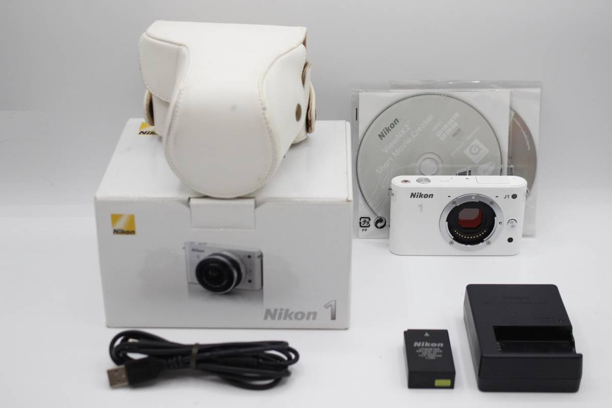 極美品◆Nikon ニコン 1 J1 ボディ◆元箱付♪‐11_画像1