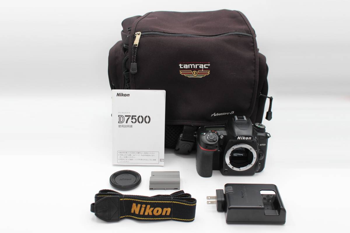 極上品 Nikon ニコン D7500 ボディ カメラバック付 ‐11 Yahoo!フリマ