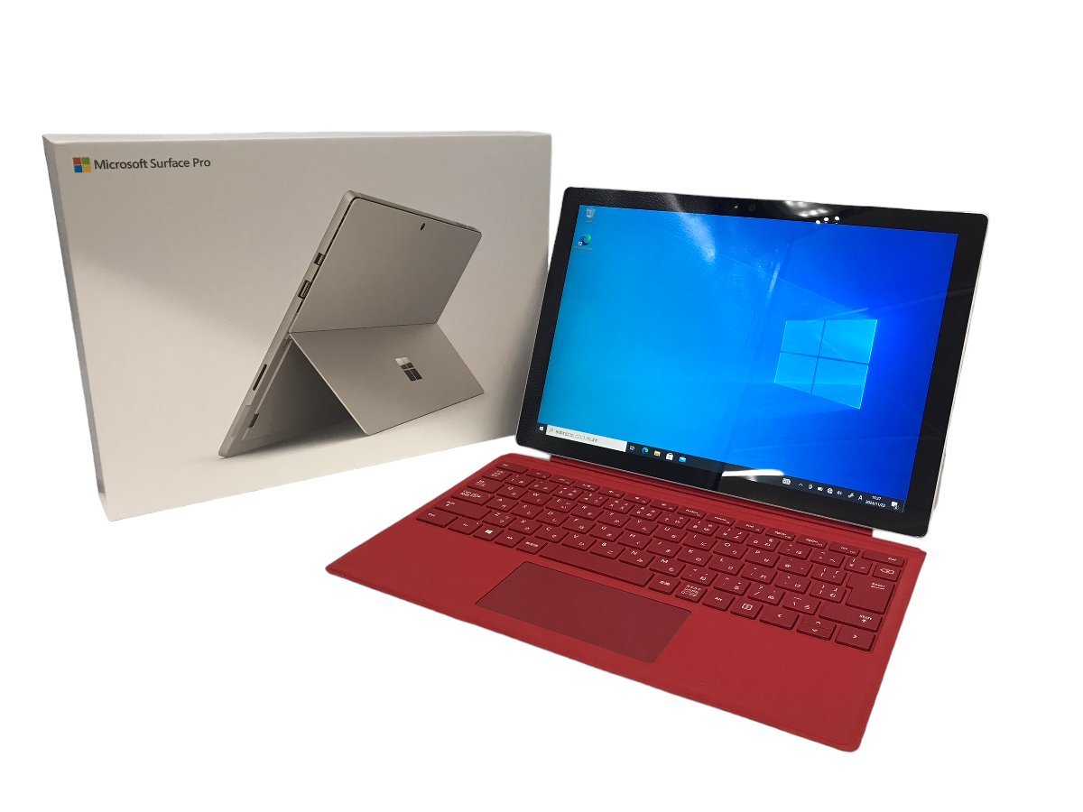 △Microsoft マイクロソフト Surface Pro 4 Intel Core i7 6650U 第6世代 タブレット本体 2.2GHz 16GB DDR3 512GB windows タイプカバー付_画像1