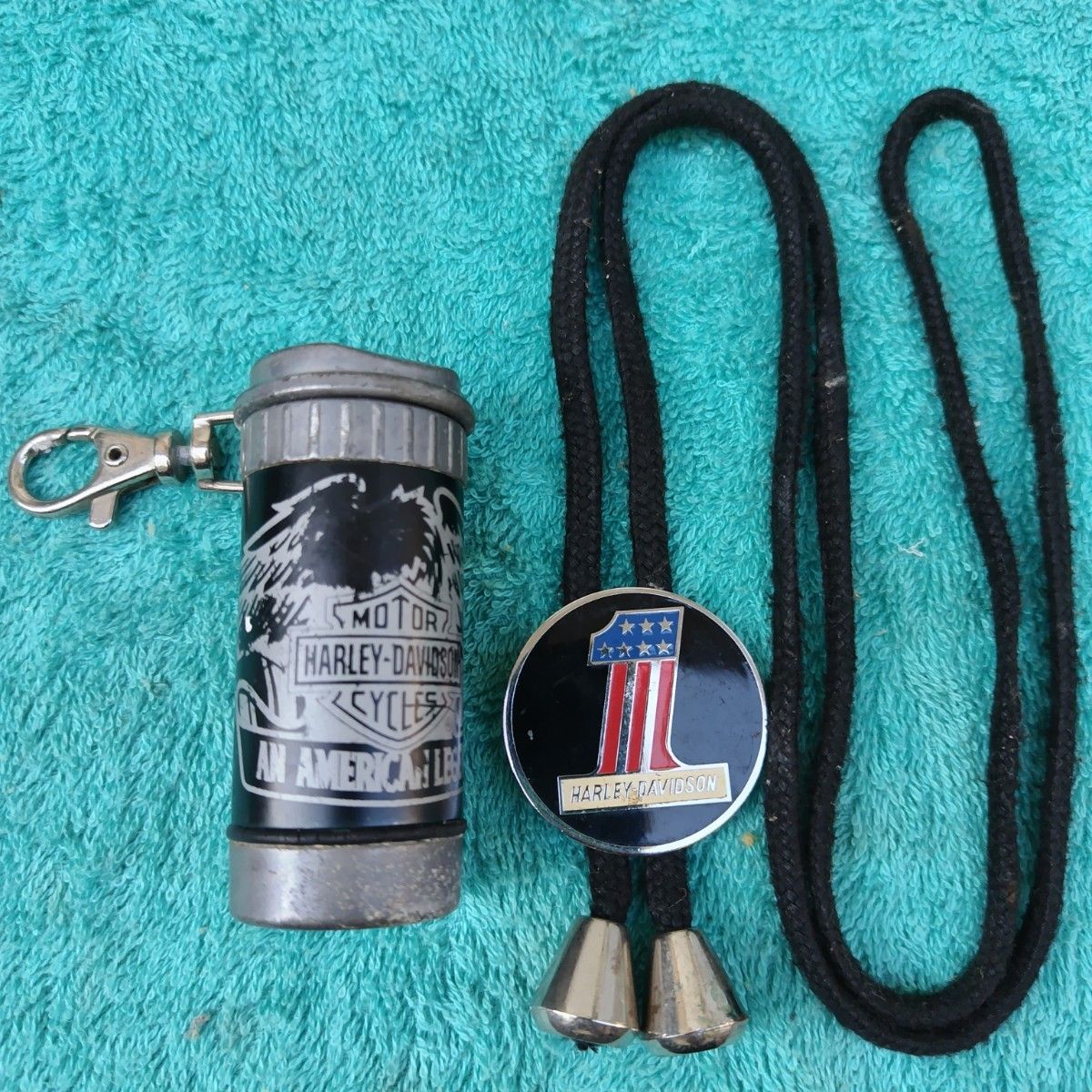 HARLEY DAVIDSON ハーレーダビットソン チョーカー&携帯灰皿 HARLEY DAVIDSON ハーレーダビットソン チョーカー&携帯灰皿