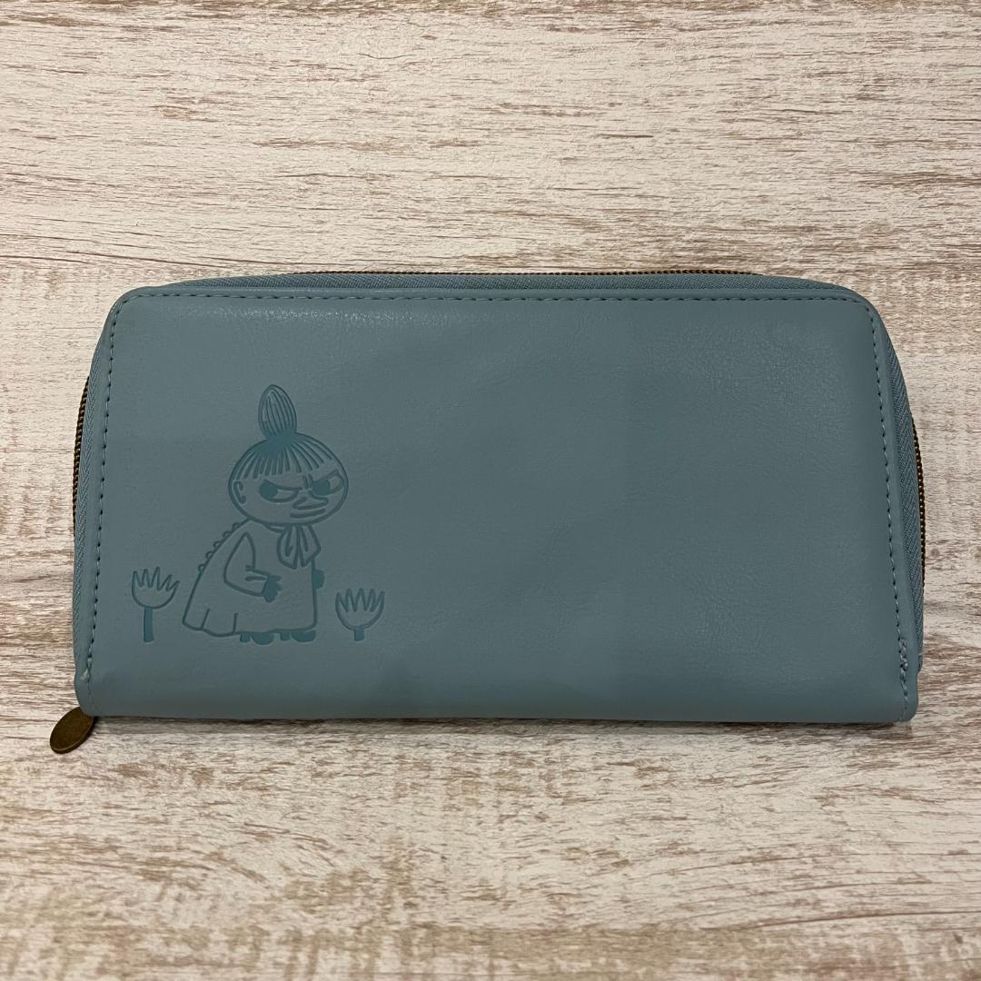 【新品未使用】MOOMIN たっぷり入る長財布 SMOKY BLUE_画像7