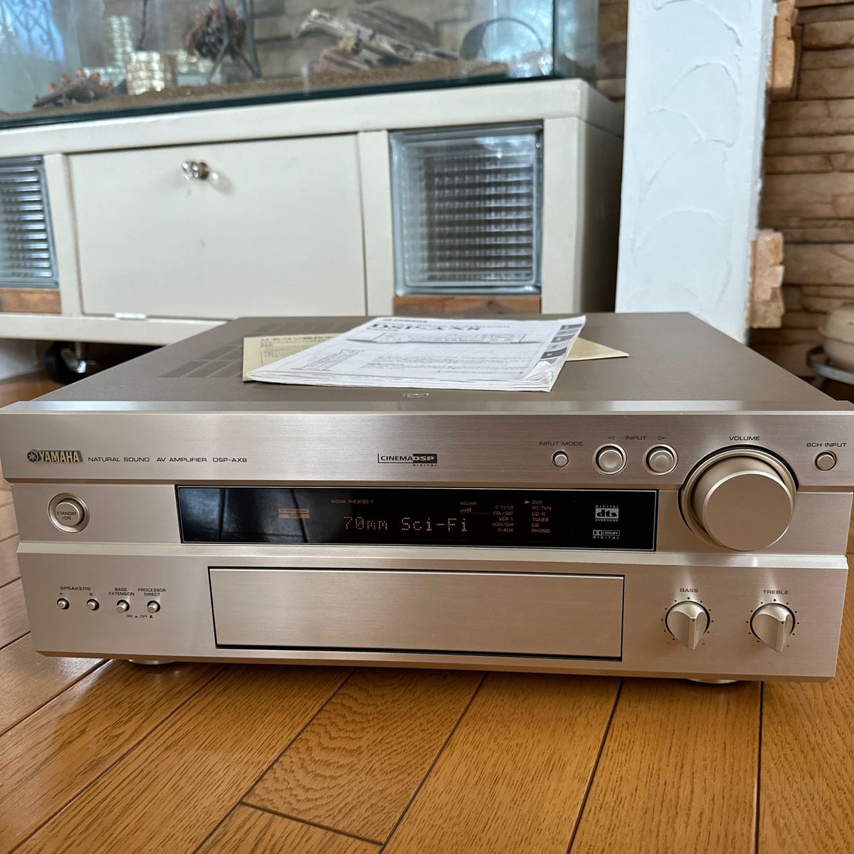 YAMAHA ヤマハ DSP-AX8 N DSP AVアンプ ゴールド|Yahoo!フリマ YAMAHA ヤマハ DSP-AX8 N DSP AVアンプ ゴールド|Yahoo!フリマ