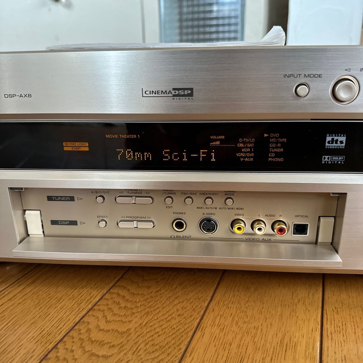 YAMAHA ヤマハ DSP-AX8 N DSP AVアンプ ゴールド|Yahoo!フリマ YAMAHA ヤマハ DSP-AX8 N DSP AVアンプ ゴールド|Yahoo!フリマ
