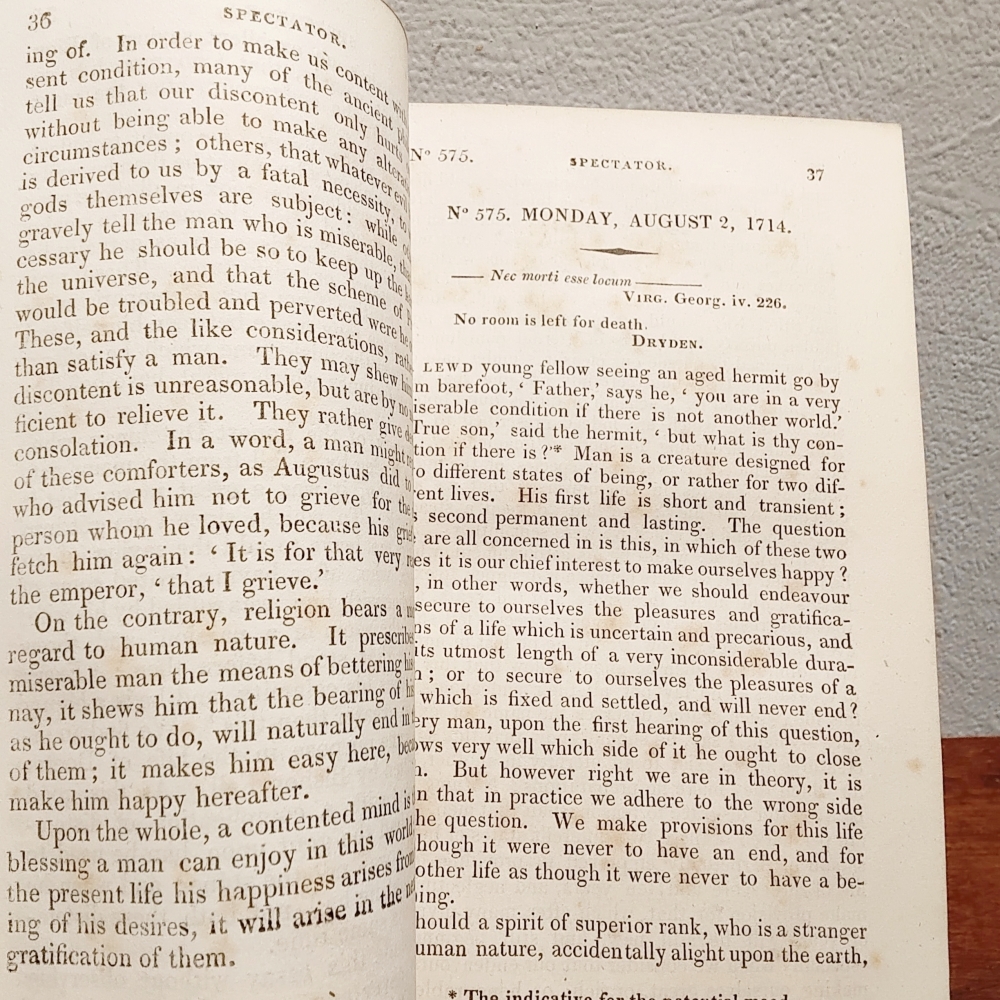 アンティークブック　1800年代　イギリス　革装　マーブル紙　洋書　古書　古本　ディスプレイ本_画像9
