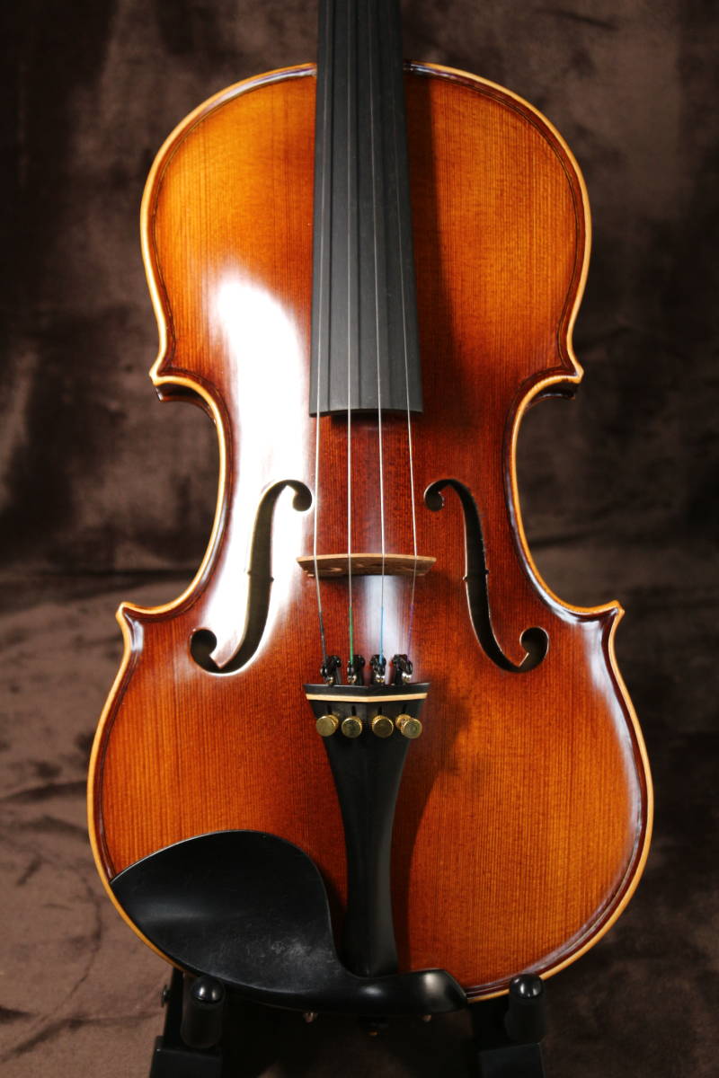 工房製　バイオリン　アンティークフィニッシュ　裏板一枚　セット_画像2