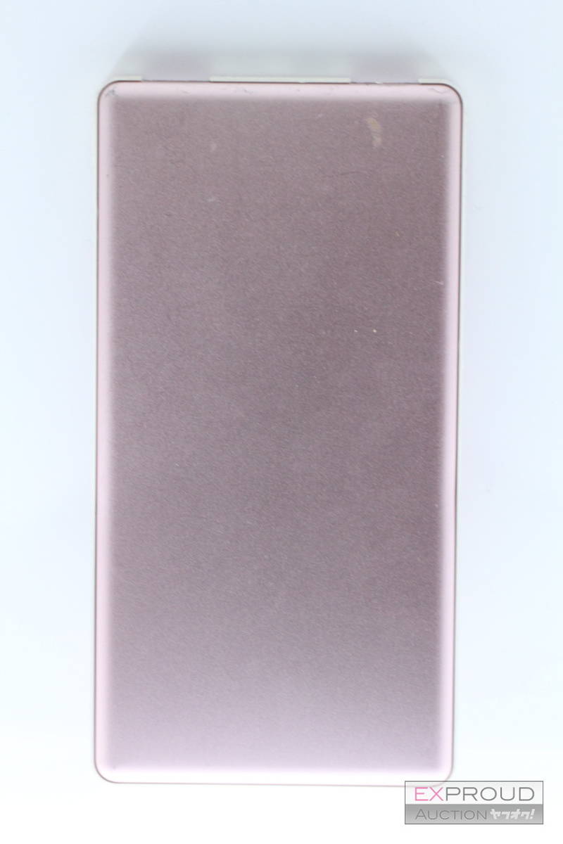 良品★R21 モバイルバッテリー mobile battery AT-MBA62P 6200mAh 3ポート microUSB 残量表示LED 充電タイプ ピンク 動作確認済みの画像2
