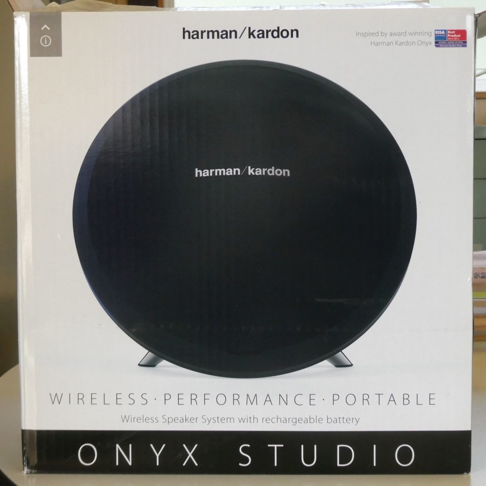 【未使用】harman /kardon ハーマンカードン Bluetooth スピーカー HARMAN KARDON ONYX STUDIO WIRELESS SPEAKER_画像5
