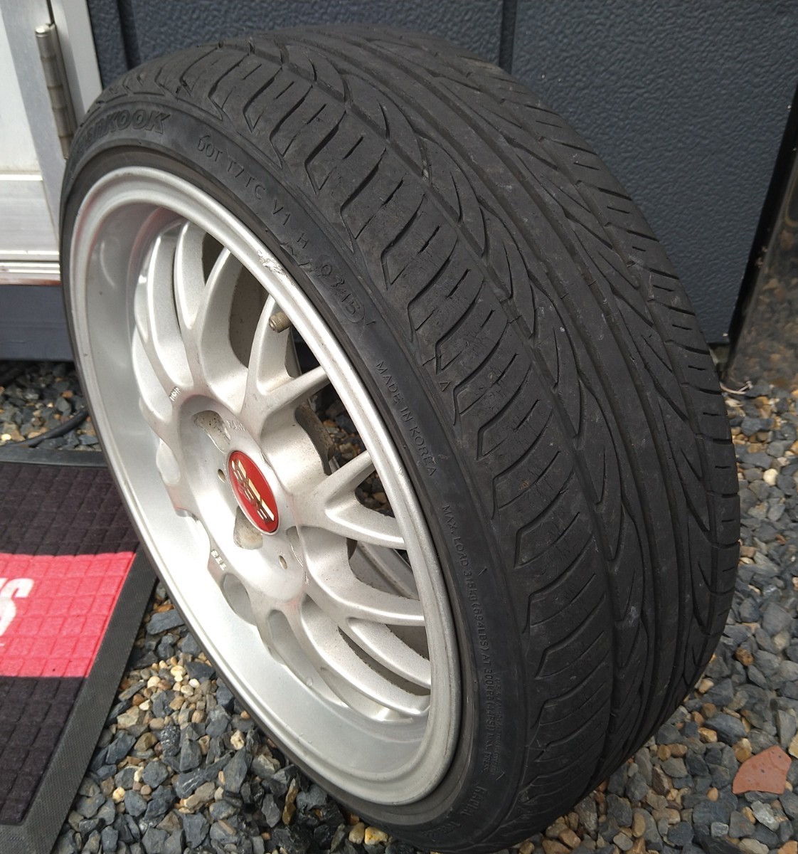 BBS RG-F 鍛造　FORGED RG357 15インチ 4h 6.5J＋37 PCD100 165/45R15 4本セット_画像8