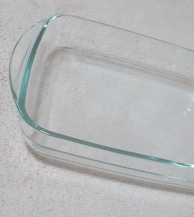 長方形　耐熱　グラタン皿　ガラス食器　調理　1.6L　特大　調理器　電子レンジ ホーロー