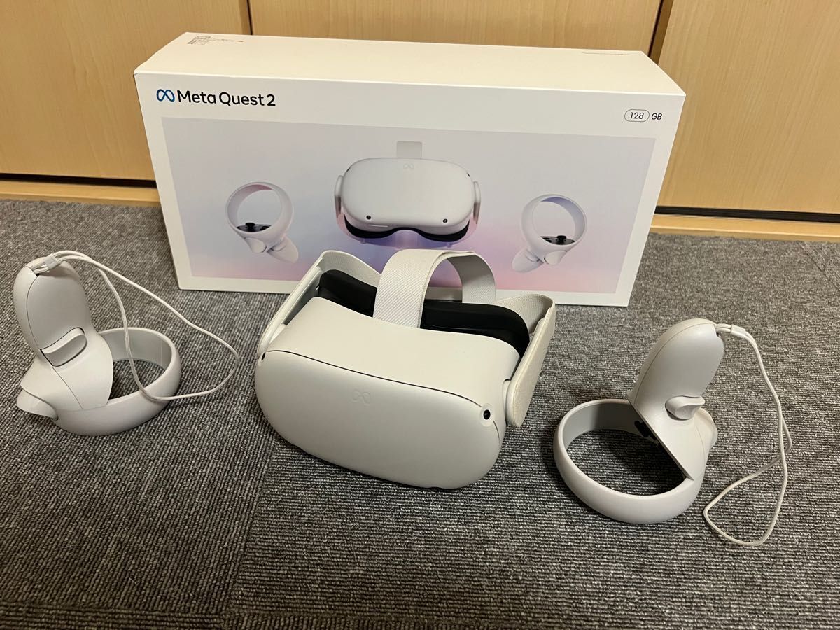 meta Quest 2 完全ワイヤレスのオールインワンVRヘッドセット128GB