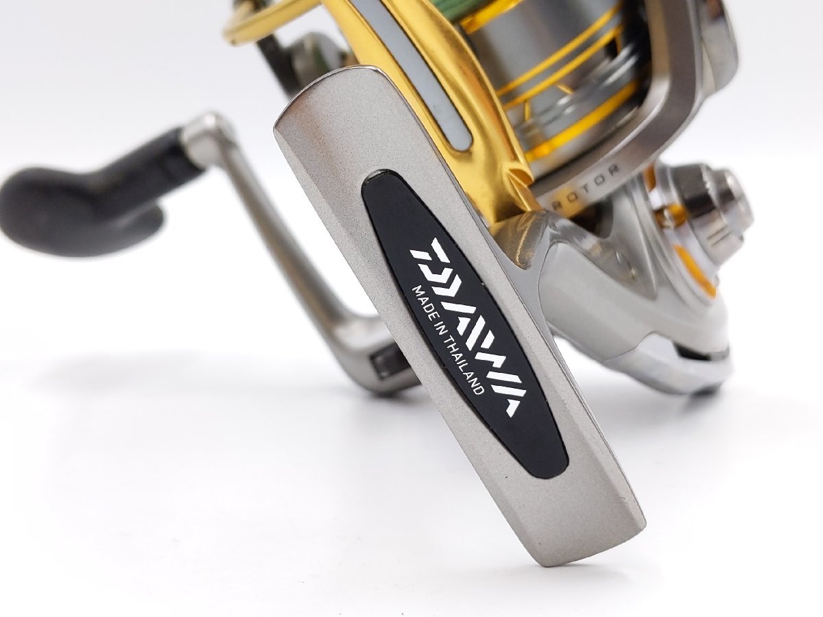 (管76726) Daiwa ダイワ 13 プレイソ 2500LBD レバーブレーキ スピニングリール 磯釣り フカセ_画像8