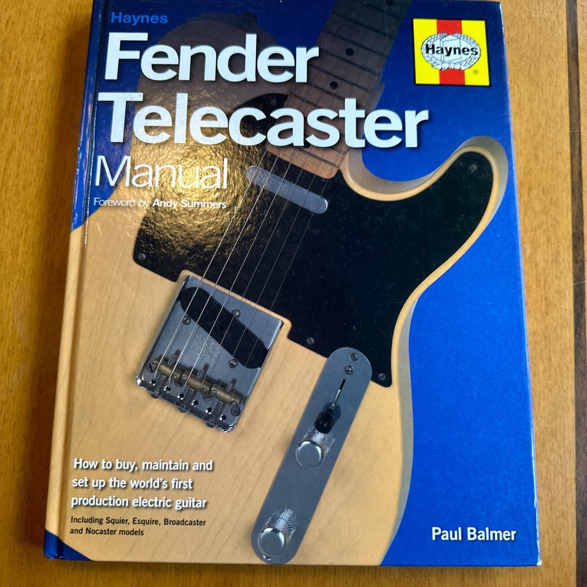 激レア 洋書 Fender Telecaster Manual アンディ・サマーズ寄稿 フェンダー・テレキャスター・マニュアル ロイ・ブキャナン_画像1