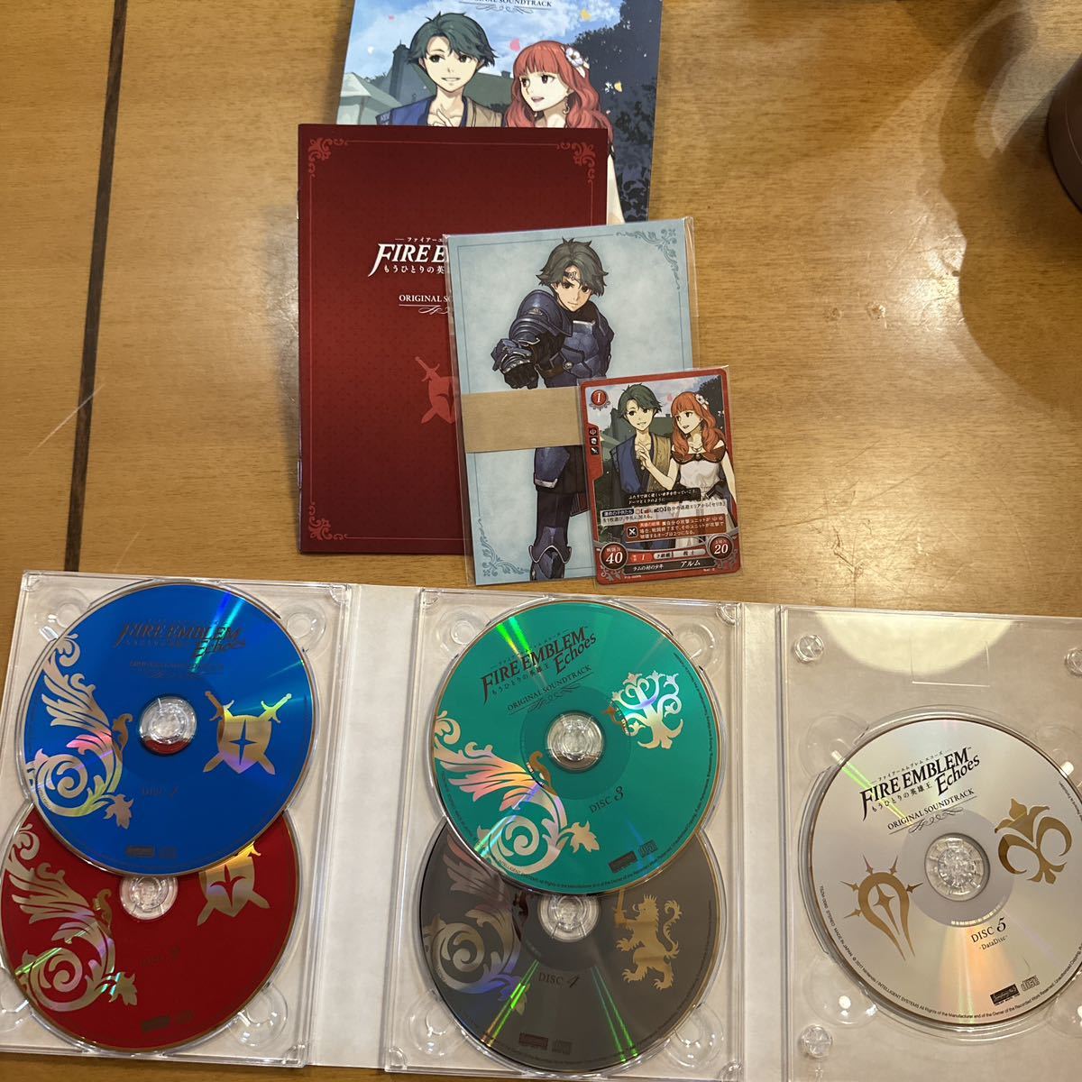 付属品完備 ファイアーエムブレム エコーズ もうひとりの英雄王 オリジナル・サウンドトラック FIRE EMBLEM ECHOES CD_画像1