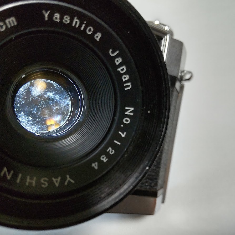[良品] ヤシカ Yashica YASHICA 35 レンジファインダー Yashinon 4.5cm 45mm F2.8 B #03752_画像10