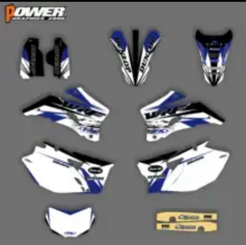 [ бесплатная доставка ] cusomize переводная картинка графика фон стикер Yamaha WR250F WR450F 2007 2008 2009 2010 2011 wr 250F 450F wr 250