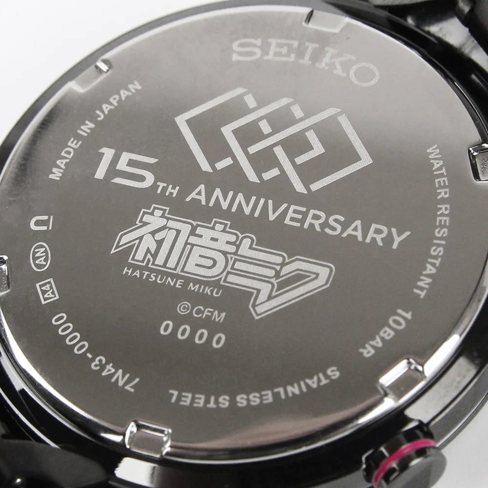 【未開封】MADE IN JAPAN 腕時計 特別限定生産 SOLWA 初音ミク×SEIKO 15thAnniversary セイコー ウオッチ _画像3