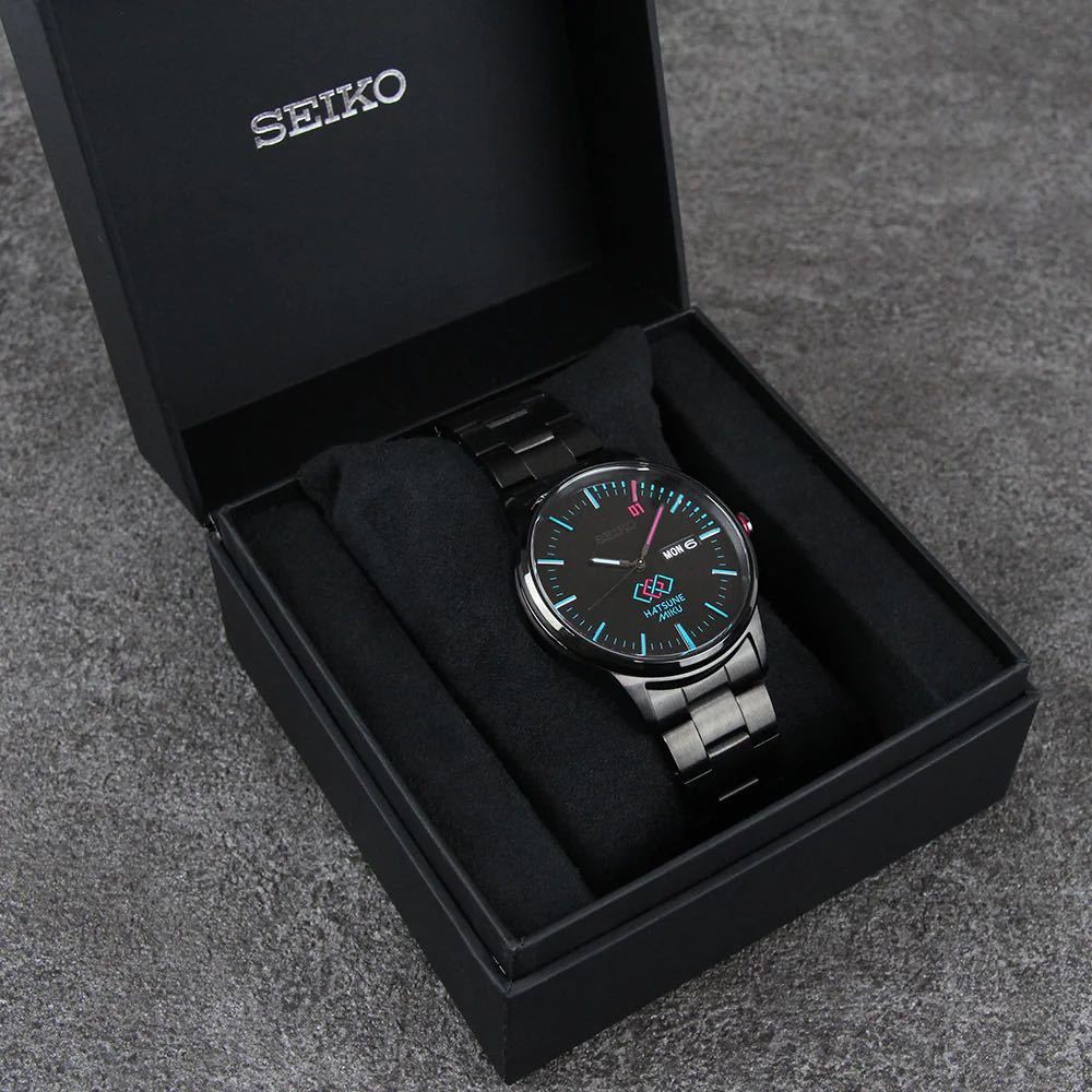 未開封】MADE IN JAPAN 腕時計 特別限定生産 SOLWA 初音ミク×SEIKO