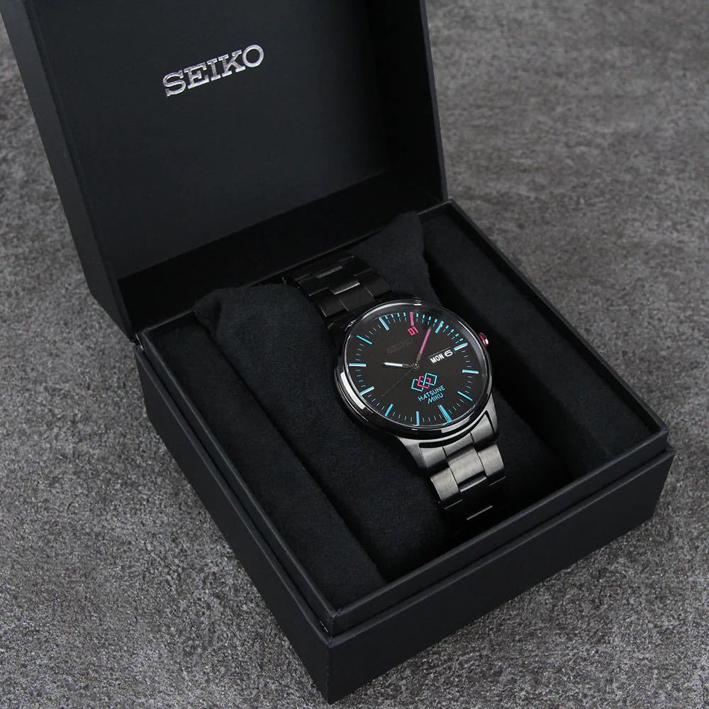 【未開封】MADE IN JAPAN 腕時計 特別限定生産 SOLWA 初音ミク×SEIKO 15thAnniversary セイコー ウオッチ _画像7