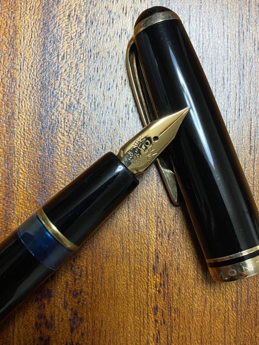 希少！ 概ね美品 MONTBLANC 256 後期型 1950年代後半 KFニブ モンブラン マイスターシュテュック 万年筆 ヴィンテージ アクリル製ボディ_画像1