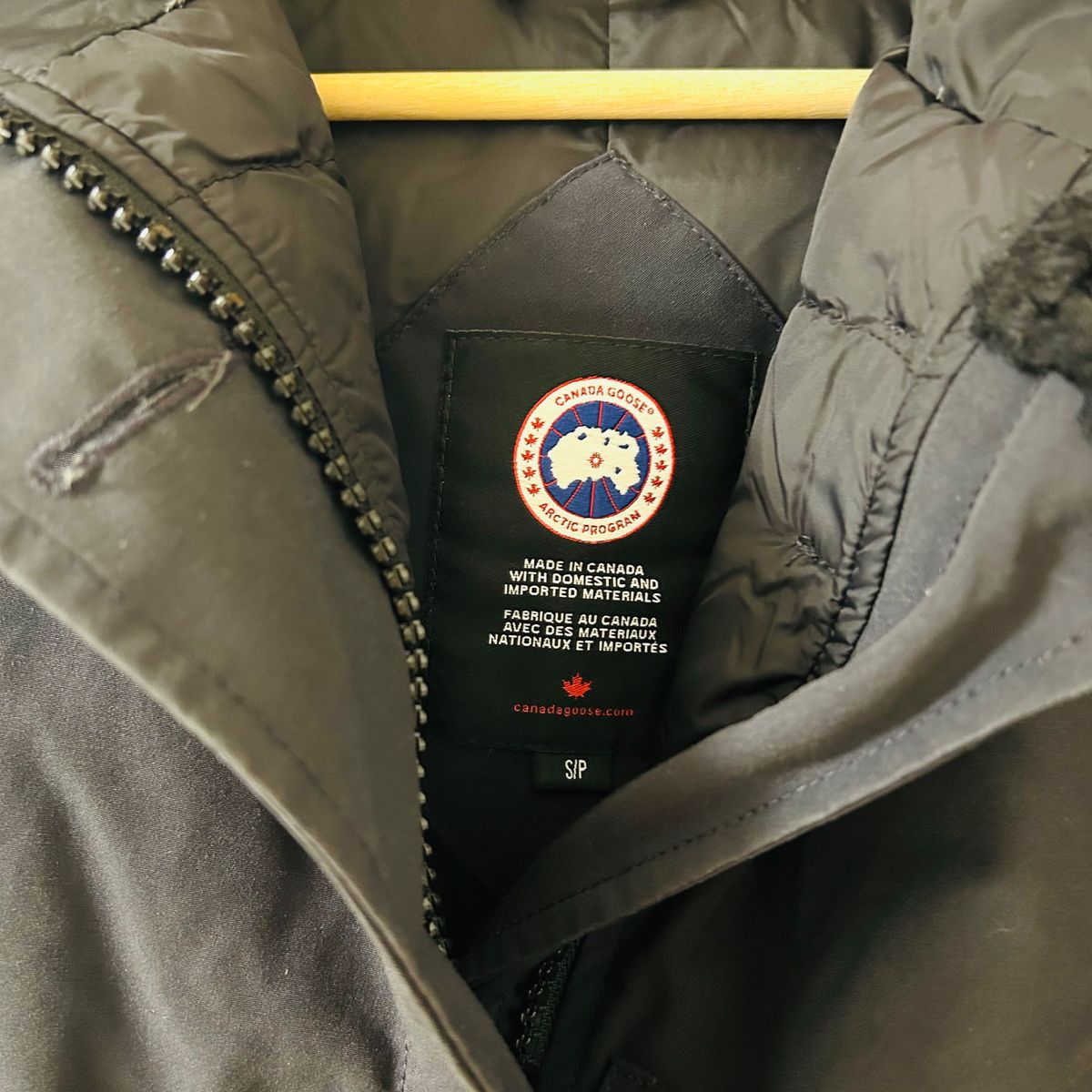 CANADA GOOSE カナダグース サイズS/P ブロンテパーカー　グレー　 ジャケット