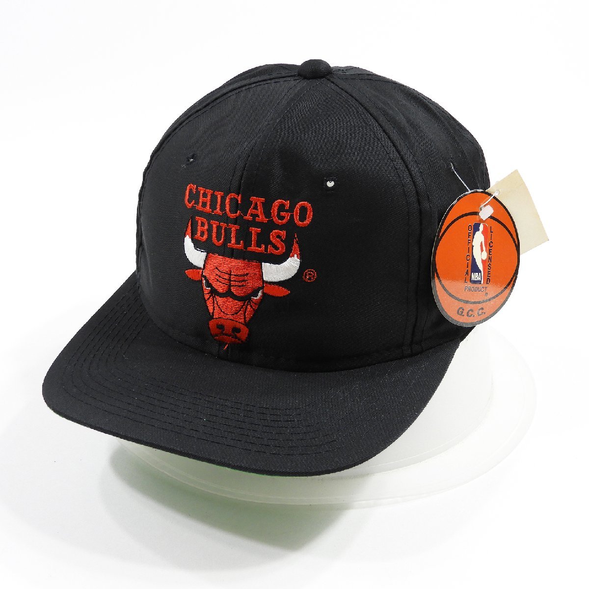 未使用 CHICAGO BULLS シカゴブルズ ベースボールキャップ #12080 THE G CAP オールド ヴィンテージ 90's ストリート NBA バスケ_画像1