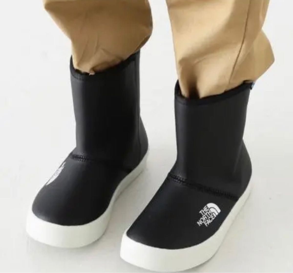 THE NORTH FACE キッズブーツ 16cm ブラック ノースフェイス ベースキャンプブーティライト レインブーツ