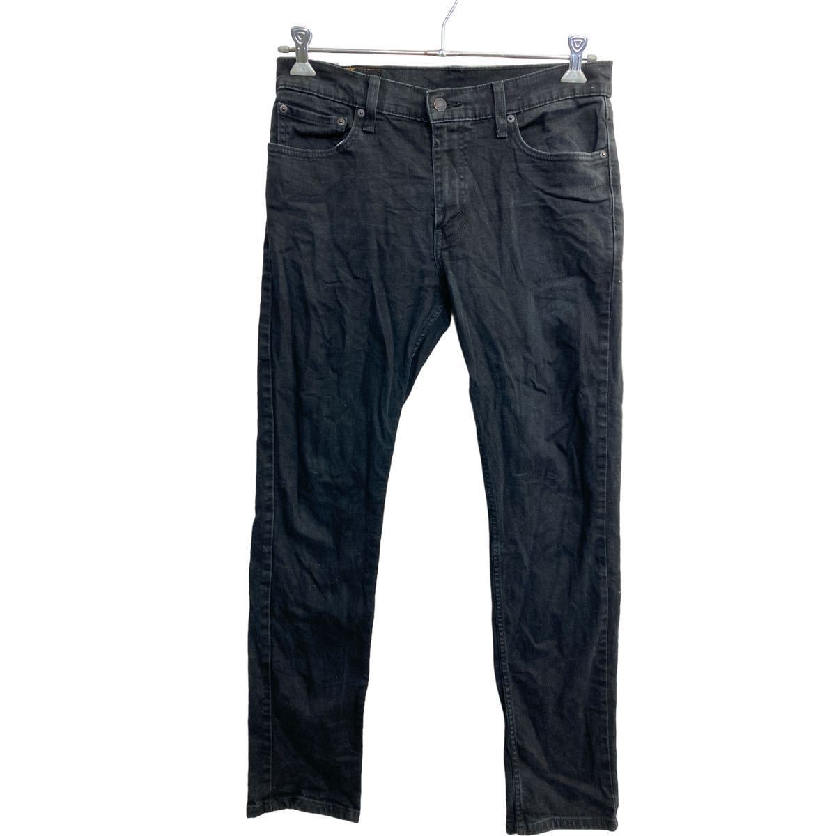 中古 古着 Levi's 511 デニムパンツ W33 リーバイス スリムフィット ブラック 古着卸 アメリカ仕入 2311-295_画像1