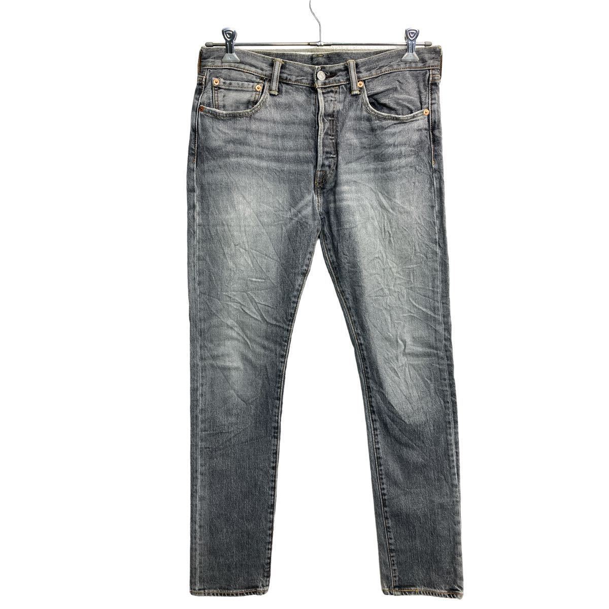 中古 古着 Levi's 501 デニムパンツ W32 リーバイス ボタンフライ グレー メキシコ製 古着卸 アメリカ仕入 2311-607