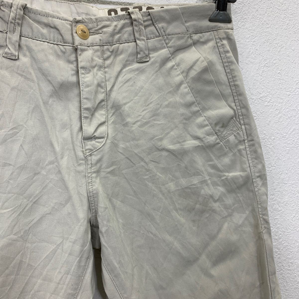 中古 古着 G-STAR RAW チノパンツ W24 ジースターロウ ベージュ レディース 古着卸 アメリカ仕入 2311-870_画像4