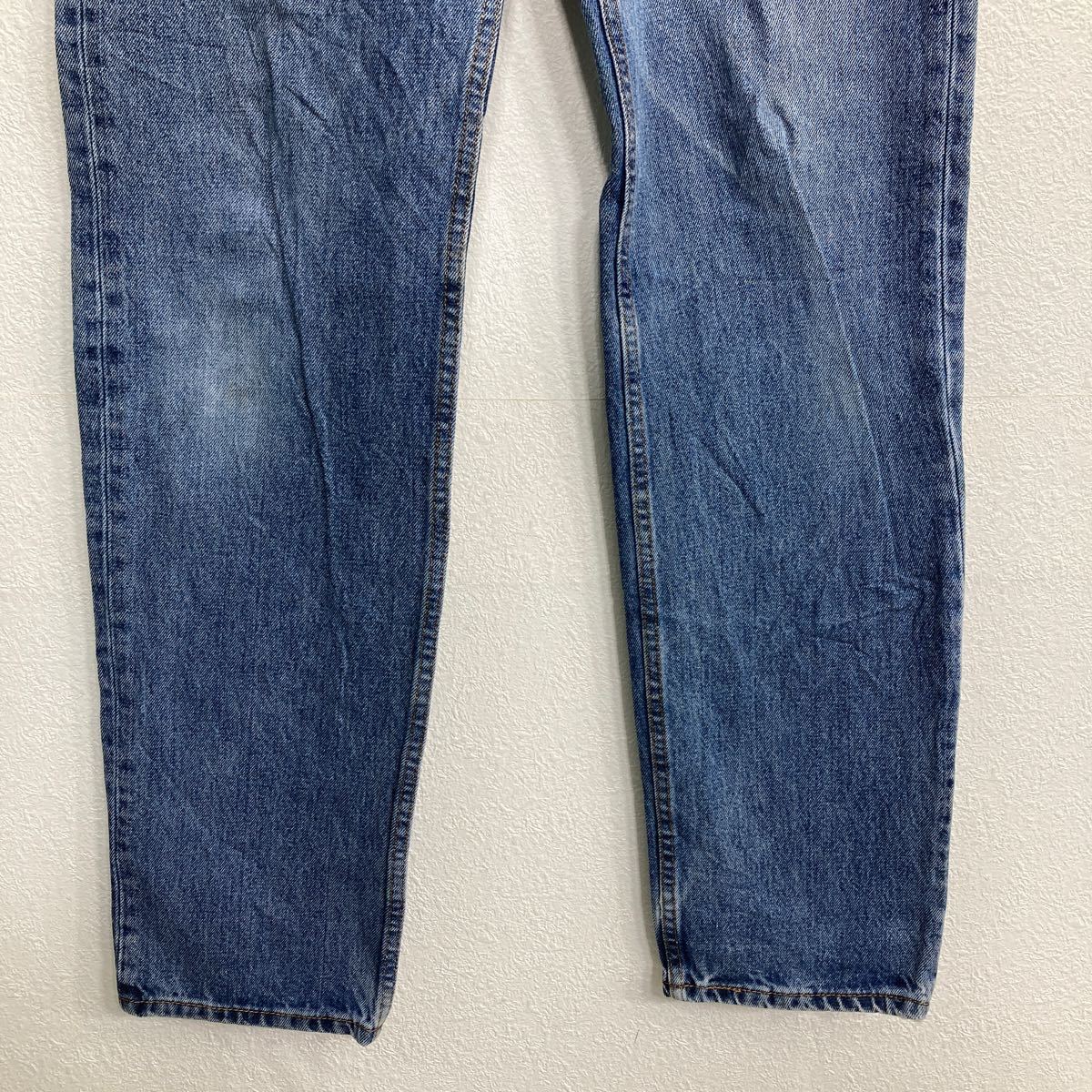 中古 古着 Levi's 550 デニムパンツ W30 リーバイス リラックスフィット ブルー コットン メキシコ製 古着卸 アメリカ仕入 2311-970_画像3