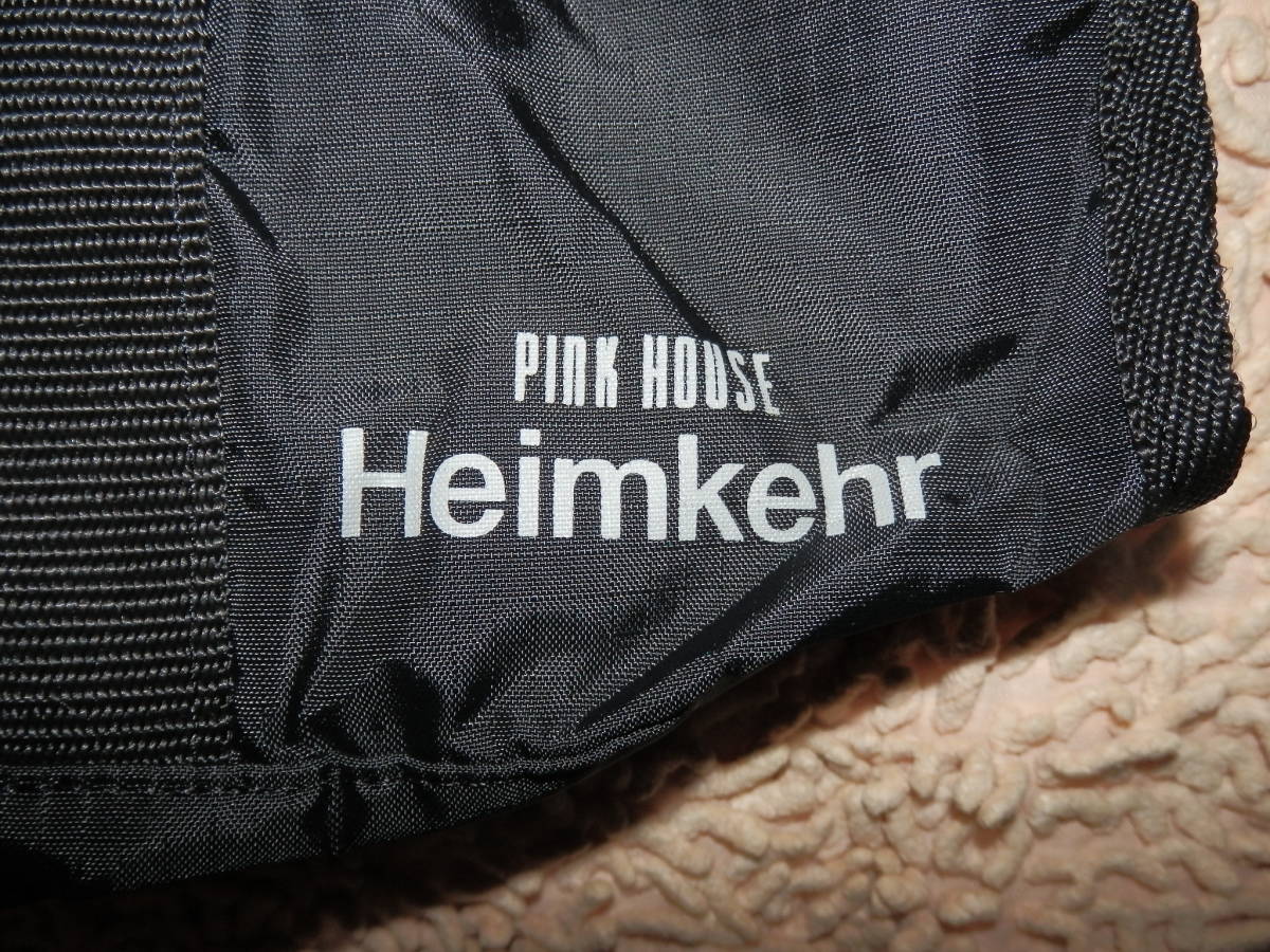  хранение не использовался товар *PINK HOUSE Pink House нейлон сумка & сумка черный 