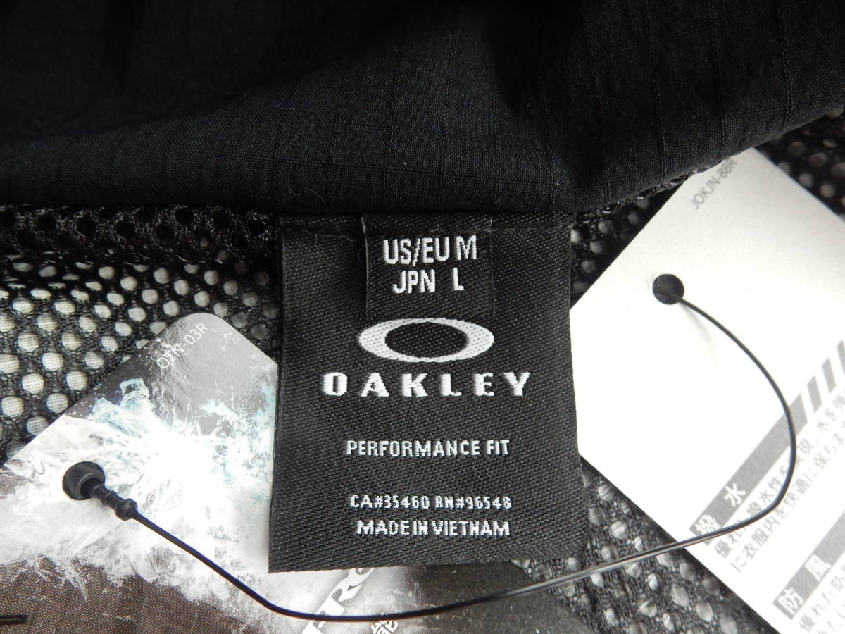  new goods L*0 Oacley (OAKLEY) / Wind ano rack jacket Parker /FOA402978/ water-repellent, reflection,. manner, anti-bacterial 