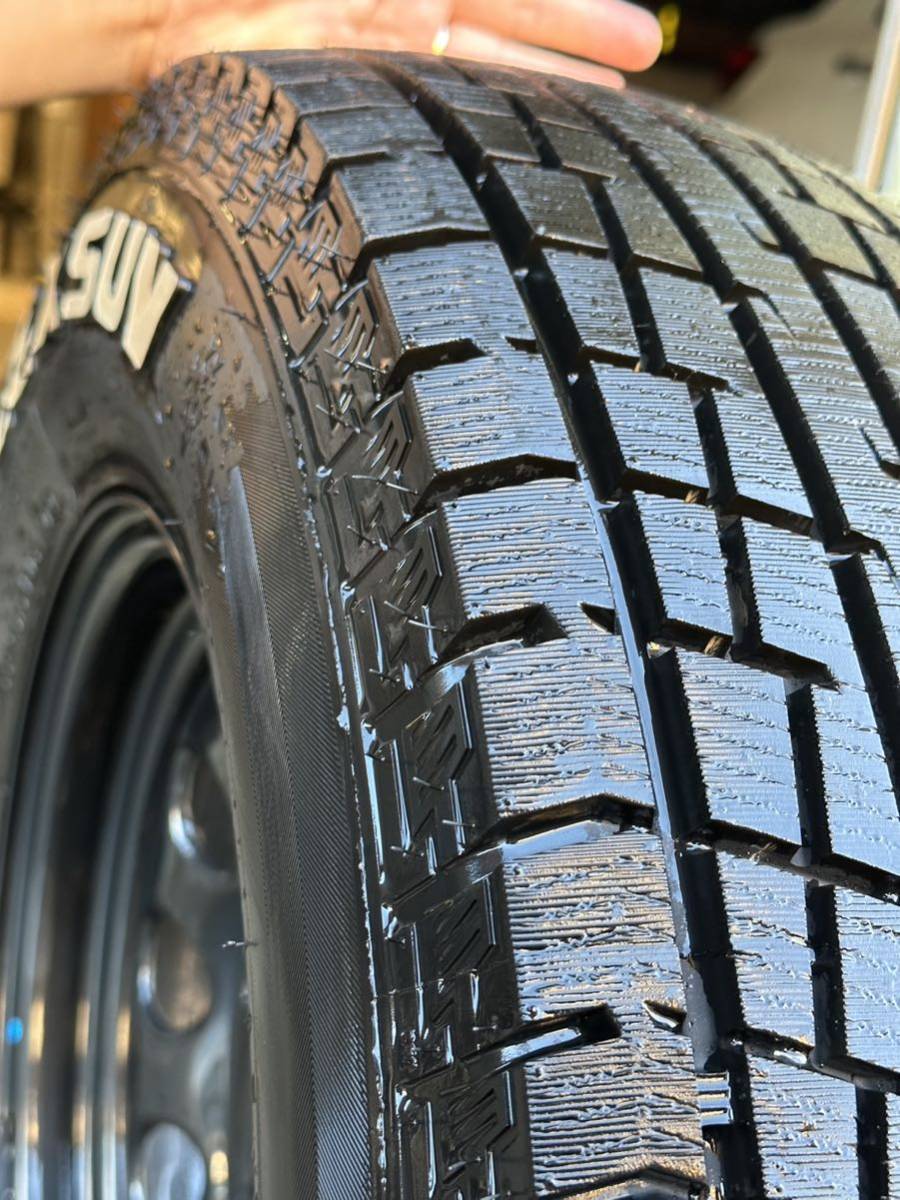 バリ山　ジムニー　jb64 jb74 グリップマックス　美品　195/80r15 ホワイトレター _画像3