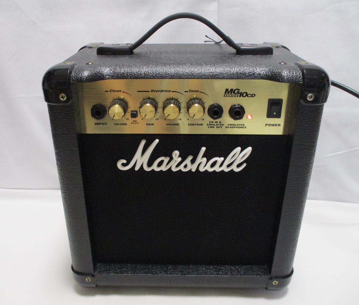 M231031D100★Marshall ギターアンプ マーシャルアンプ MG10CD★ヤフオクおてがる発送！★_画像1