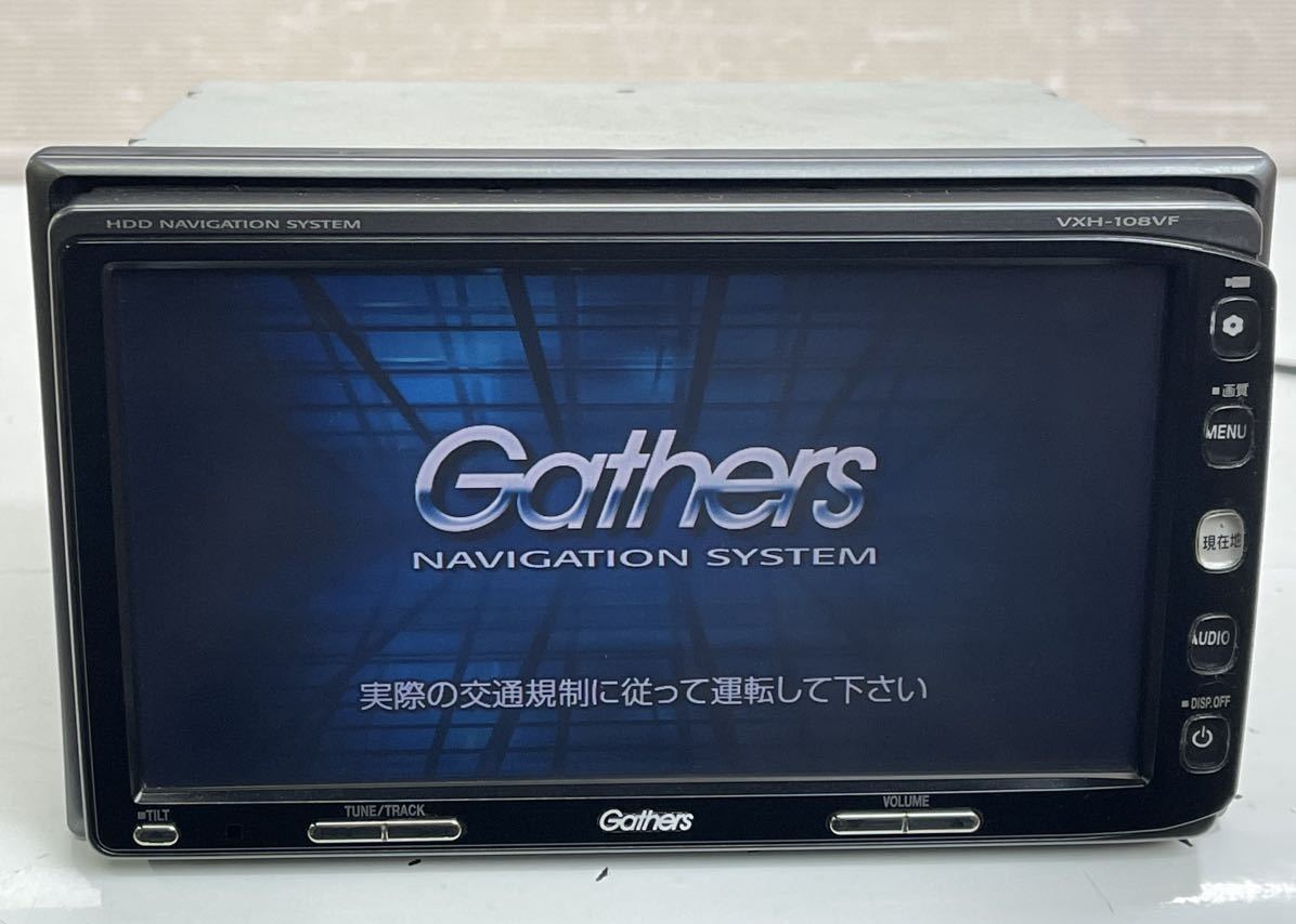 ボディナビゲーション DVD Yahoo!オークション - 動作品 Gathers ホンダ純正 HDDナビ VXH