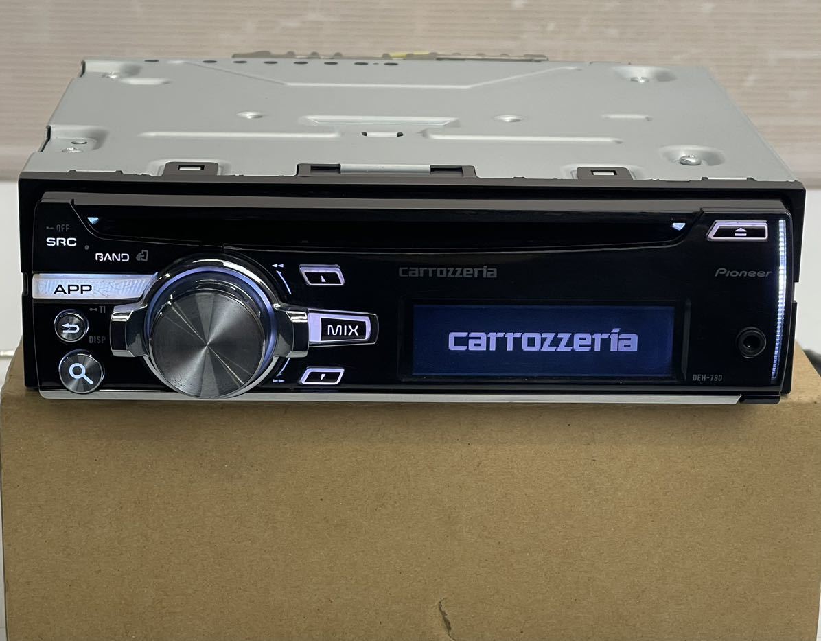 保証付 carrozzeria カロッツェリア DEH-790 CD USB プレイヤー オーディオ デッキ 1DIN_画像1