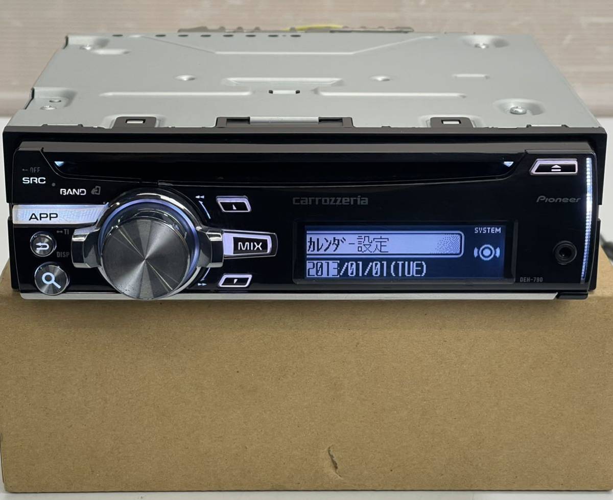 保証付 carrozzeria カロッツェリア DEH-790 CD USB プレイヤー オーディオ デッキ 1DIN_画像7