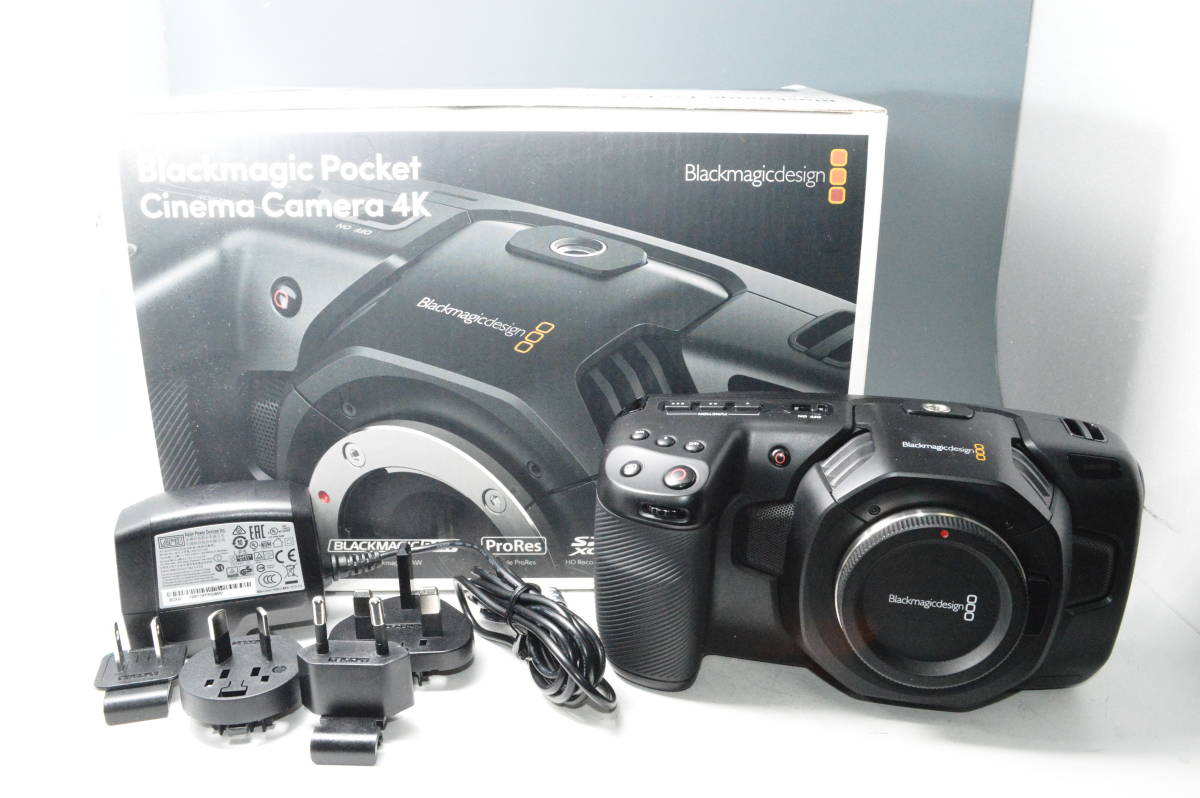 #a0800【美品】 BlackmagicDesign ブラックマジックデザイン Blackmagic Pocket Cinema Camera 4K(MFTマウント)