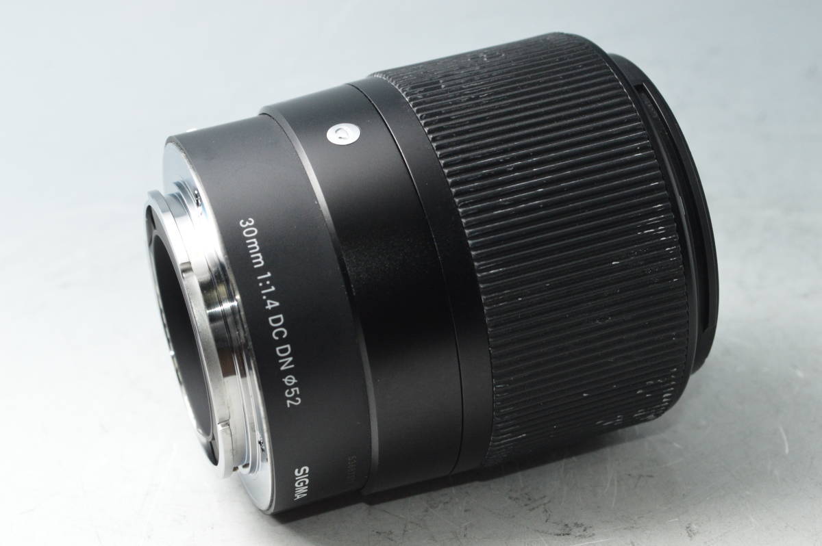 #a0628【並品】 SIGMA シグマ Contemporary 30mm F1.4 DC DN (ソニーE/APS-C用)_画像4