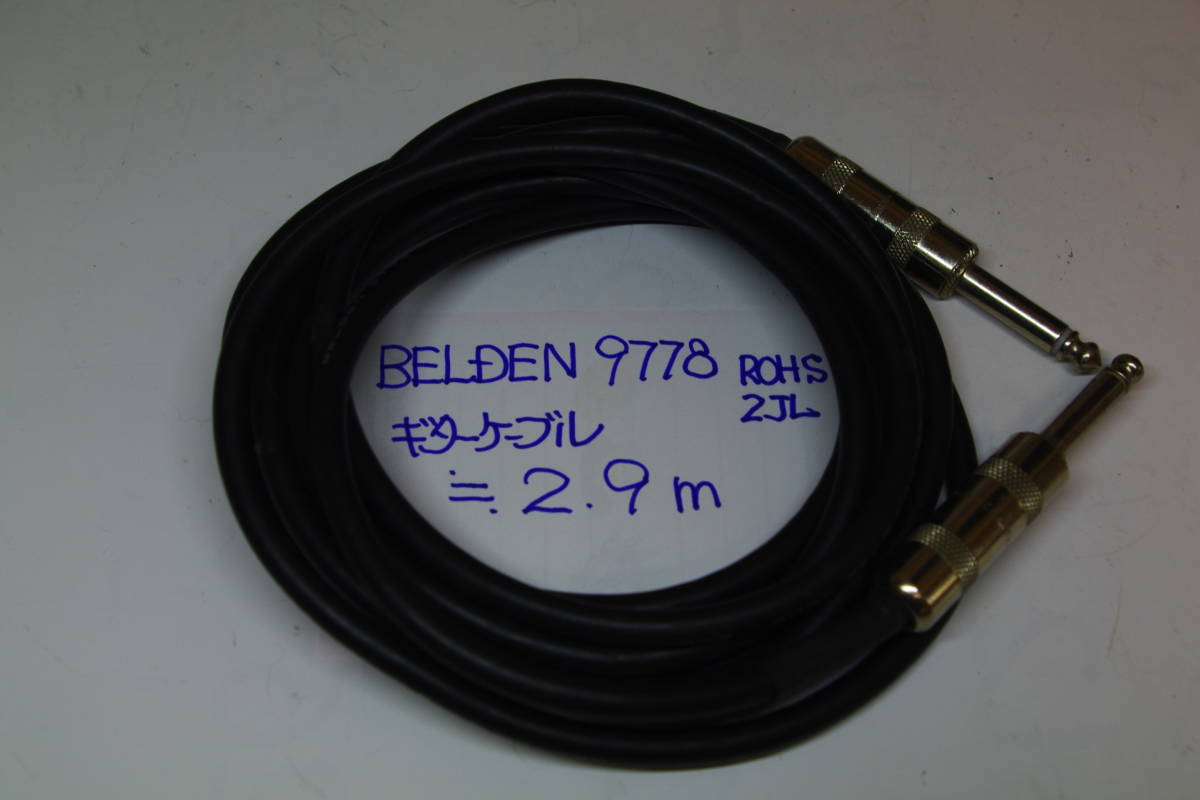 ベルデン 9778 BELDEN ギター シールド　ケーブル　3m　スイッチクラフト　■JHD1_画像1