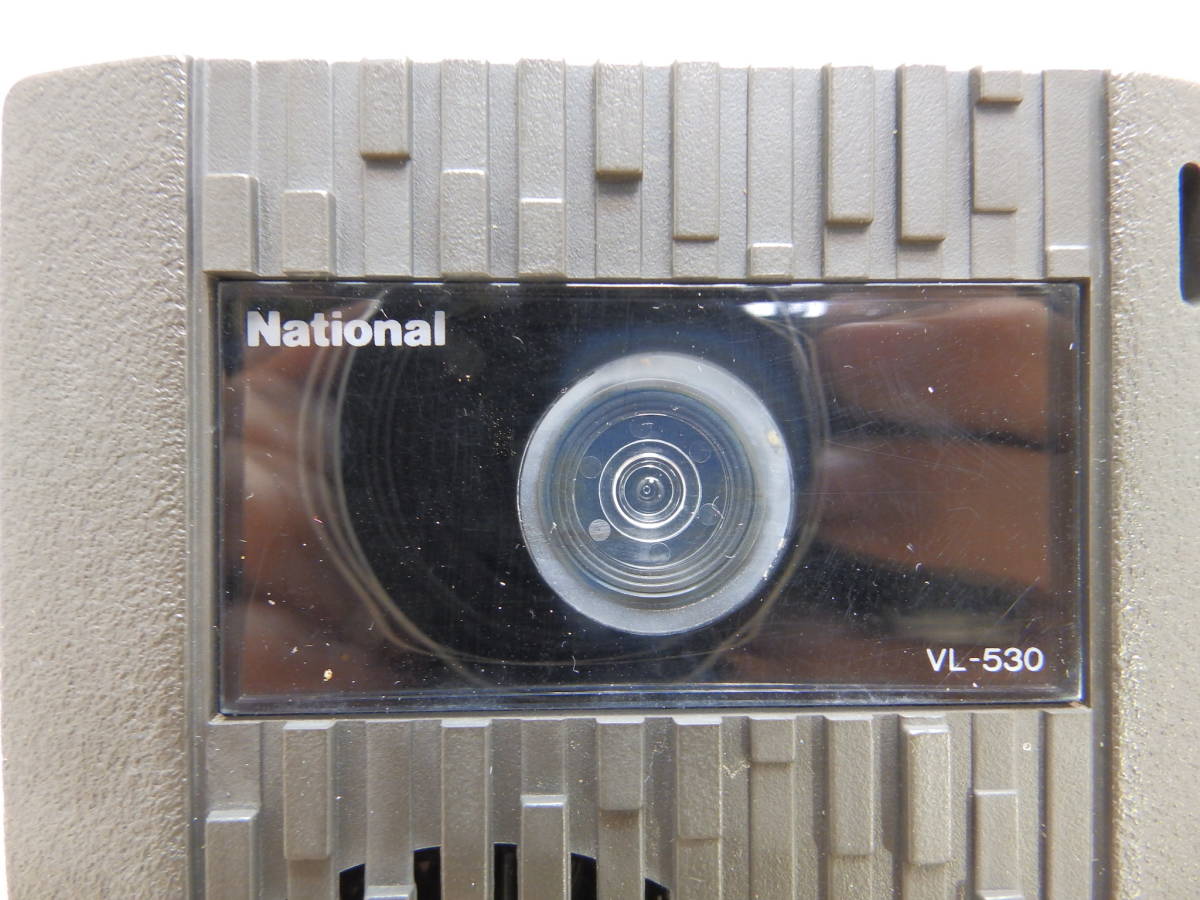 National カメラ付きインターホン 子機 VL-530 中古動作未確！ 保証なし送料520円可能！_画像4